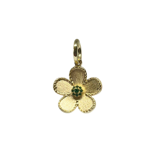 Emerald Bloom Charm