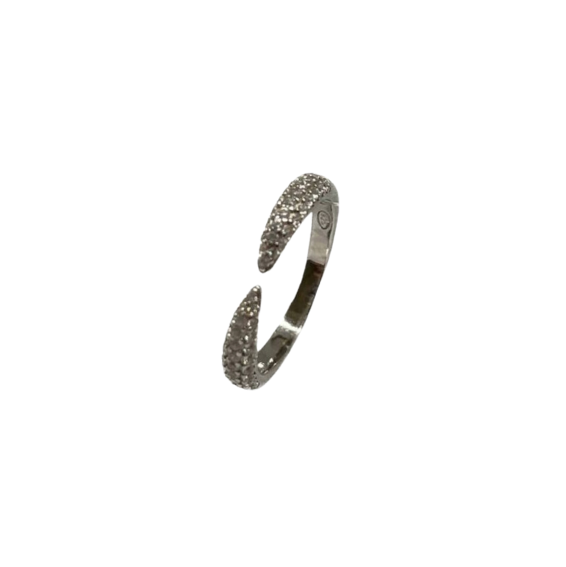 Pave Claw Ring